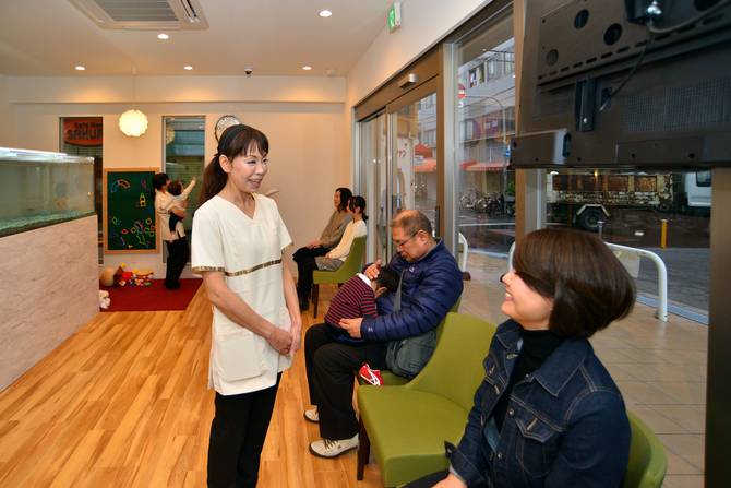 東住吉矯正歯科の受付 東住吉矯正歯科の受付